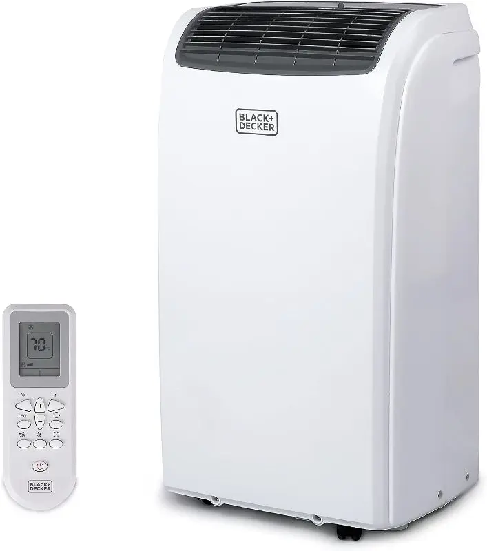 Portable Air Conditioner with Remote Control, White