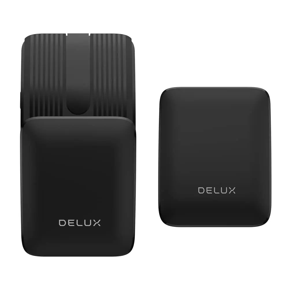 DeLUX Bluetooth Wireless Pocket Slim Mouse, 2-in-1 Sliding Touching Control Rechargeable Silent Mouse and Wireless Presenter with Pointer,1600DPI, MF10PRO (Mouse Only)