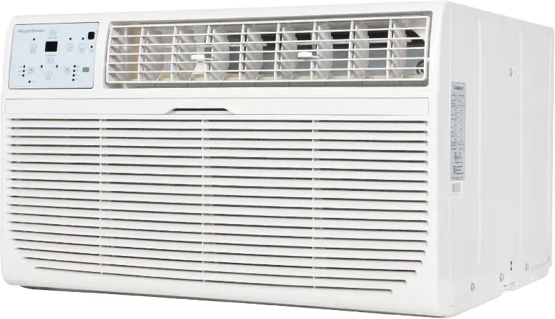 ****PARTS ONLY DOES NOT WORK*****Keystone 14,000 BTU Wall Mounted Air Conditioner with Supplemental Heat and Dehumidifier Function, 230V, Wall AC for Living Room and Large Rooms up to 700 Sq.Ft., Quiet, High Efficiency AC with Remote