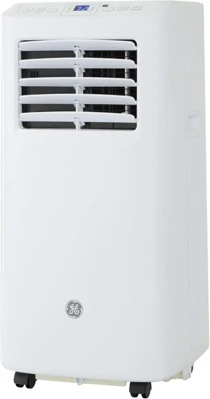 APFD05JASW Portable Air Conditioner with 5100 BTU Cooling Capacity 115 Volts Auto Evaporation Technology and Digital Controls with Remote in