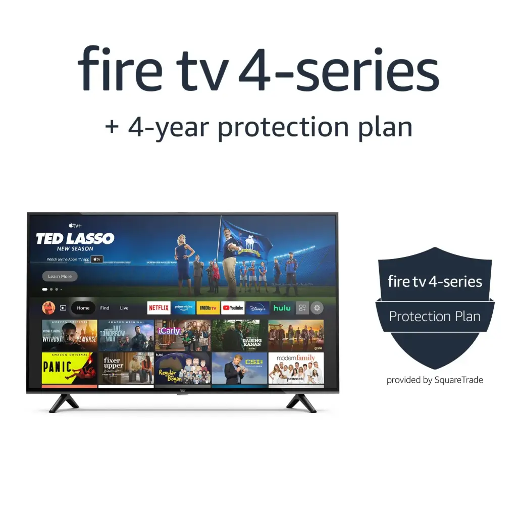 ***SEE CLERK NOTES***Amazon Fire TV 43" 4-Series 4K UHD smart TV with 4-Year Protection Plan 43-inch with 4-Year Protection Plan