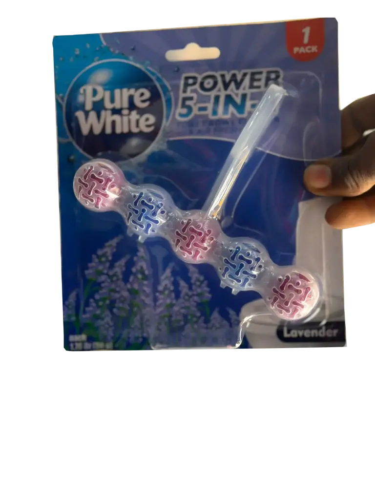 PureWhite Lavender 5 balls/pack Toilet Bowl Cleaner