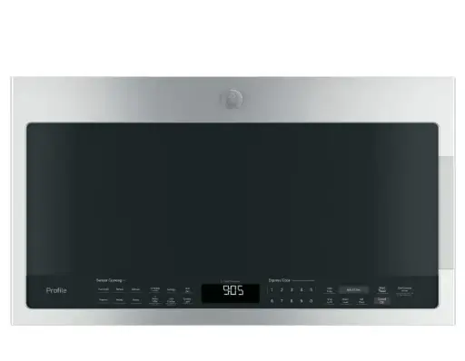 [MW-1200-BLK] GE Profile PVM9005SJSS 30 Over-the-Range Microwave with 2.1 cu. ft. Capacity in Stainless Steel