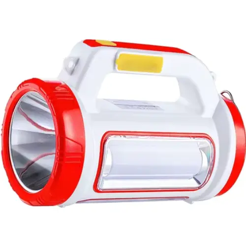 D5158 LED Flashlight Solar USB Rechargeable
