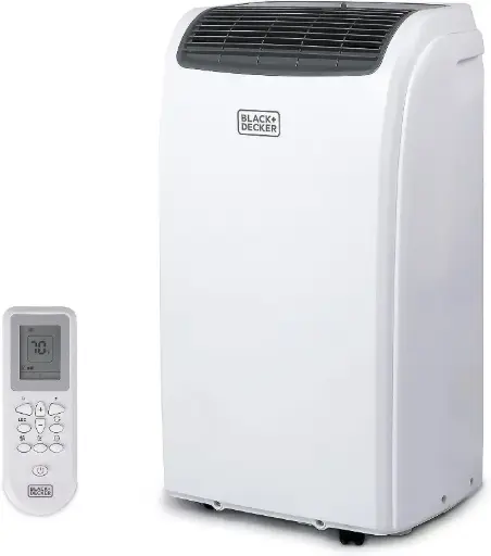 Portable Air Conditioner with Remote Control, White