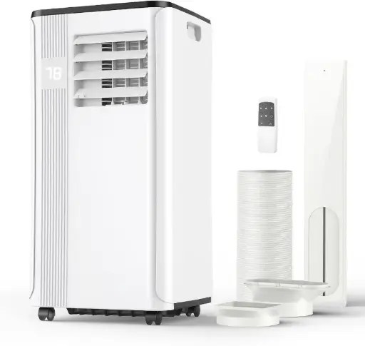 ***(PARTS ONLY)*** Portable Air Conditioners - 2024 Upgraded 10000 BTU Portable AC for Room up to 450 Sq. Ft, 3 in 1 AC Unit with 24H Timer, Smart Sleep Mode, Remote Control, Air Cooler for Bedroom Room Kitchen Camping