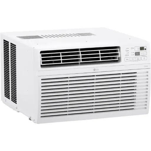 LG 10000 BTU Window Air Conditioners [2023 New] Remote Control WiFi App Ultra-Quite Washable Filter Cools 450Sq.Ft for Medium & Large Room AC Unit air conditioner Easy Install White LW1017ERSM1 10000 BTU Wifi & High Efficiency Bright White