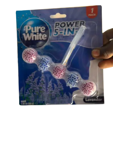 [PW-TBC-LAV-5BALL] PureWhite Lavender 5 balls/pack Toilet Bowl Cleaner